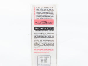 N Scale Micro-Trains MTL 32050/1 SFRB Santa Fe 50' Box Car 6153