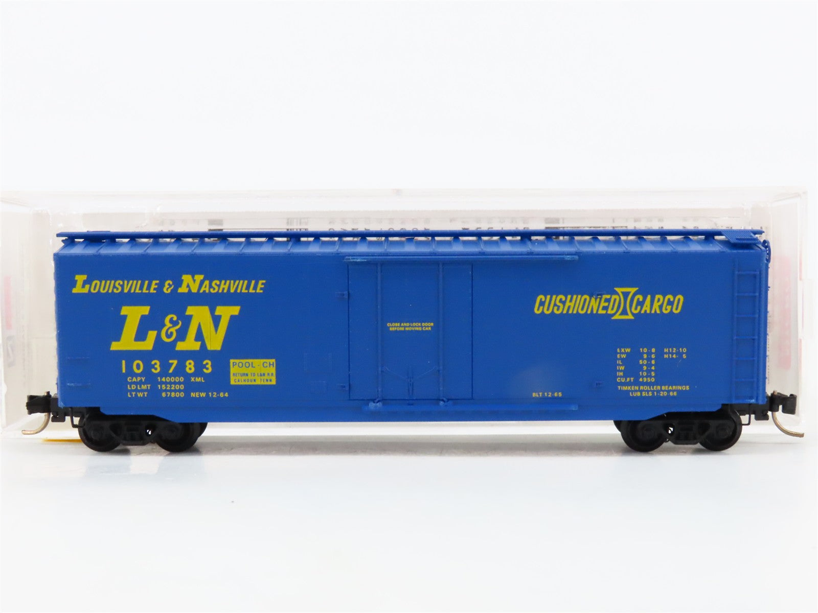 N Scale Micro-Trains MTL 32140 L&N Louisville & Nashville 50' Box Car 103783