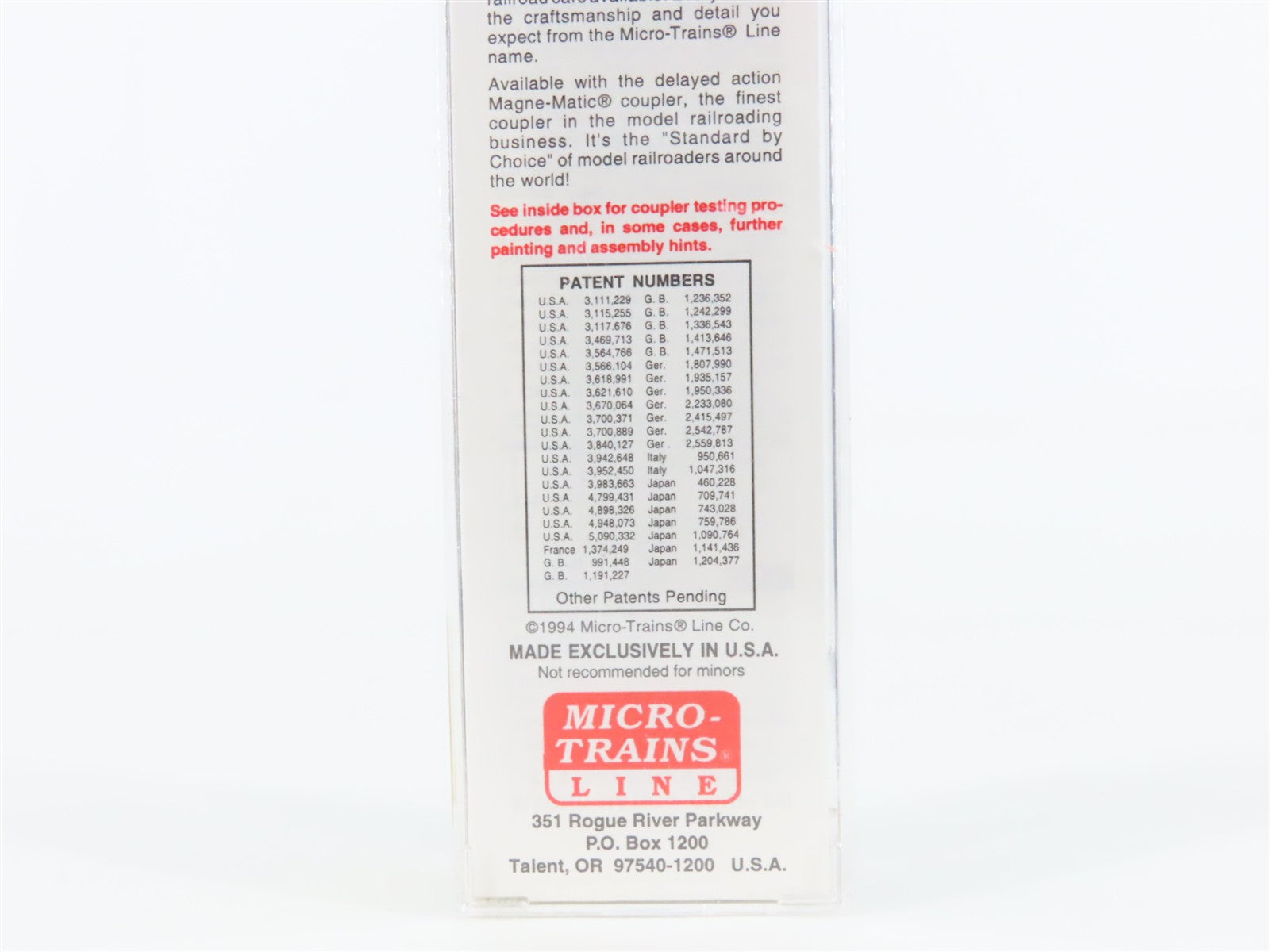 N Scale Micro-Trains MTL 32140 L&N Louisville & Nashville 50' Box Car 103783