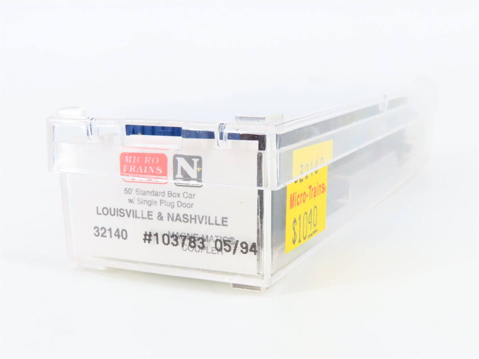 N Scale Micro-Trains MTL 32140 L&N Louisville & Nashville 50' Box Car 103783