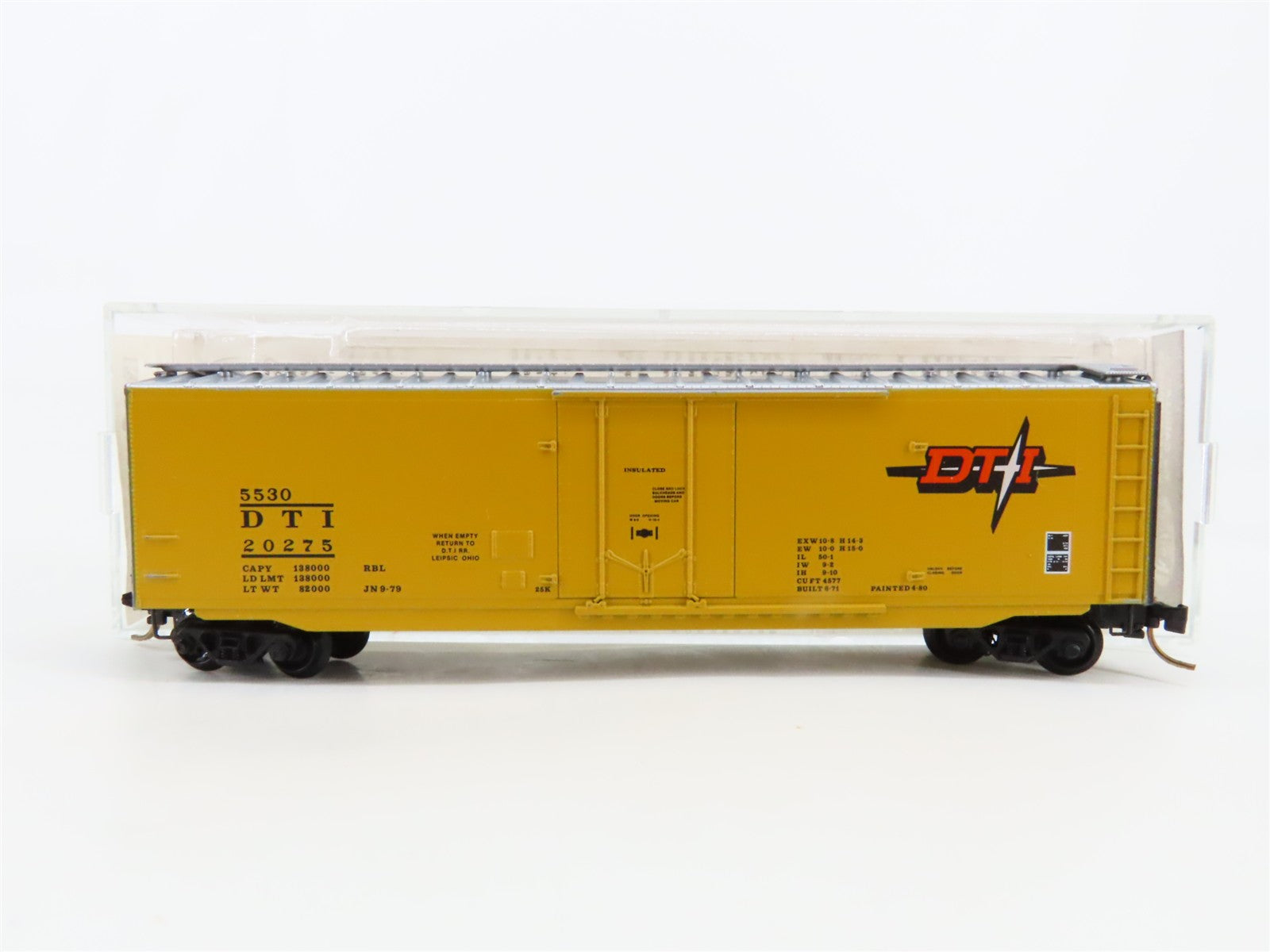 N Scale Micro-Trains MTL 32150 DTI Detroit, Toledo & Ironton 50' Box Car 20275