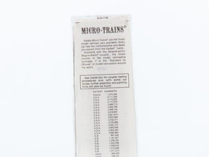 N Scale Micro-Trains MTL 32150 DTI Detroit, Toledo & Ironton 50' Box Car 20275