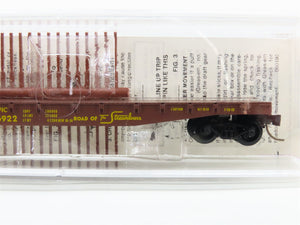 N Scale Micro-Trains MTL 45050 UP Union Pacific 50' Flat Car 56922