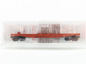 N Scale Micro-Trains MTL 45010 ICG Illinois Central Gulf 50' Flat Car 905126