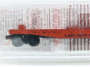 N Scale Micro-Trains MTL 45010 ICG Illinois Central Gulf 50' Flat Car 905126