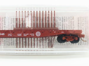 N Scale Micro-Trains MTL 45160 WM Western Maryland 50' Flat Car 2645