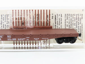 N Scale Micro-Trains MTL 45140 PRR Pennsylvania 50' Flat Car 470182