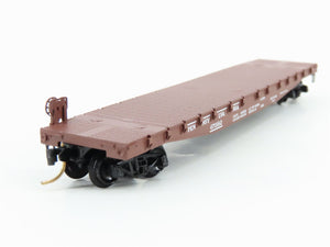 N Scale Micro-Trains MTL 45140 PRR Pennsylvania 50' Flat Car 470182