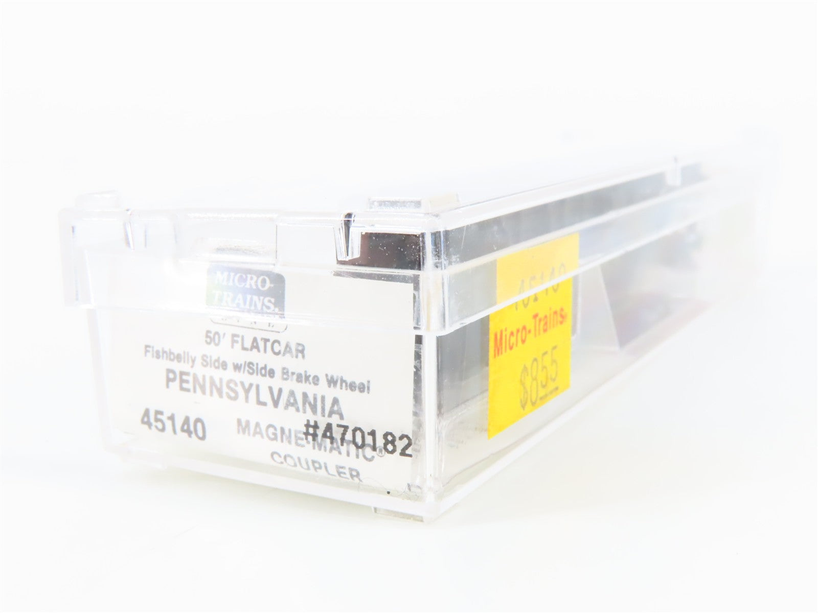 N Scale Micro-Trains MTL 45140 PRR Pennsylvania 50' Flat Car 470182