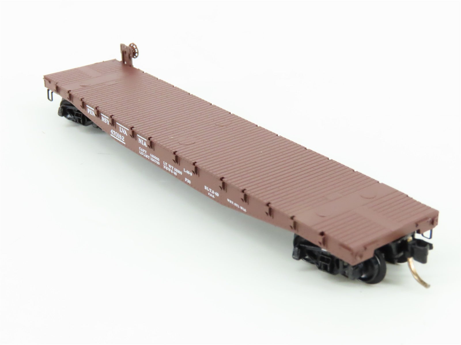 N Scale Micro-Trains MTL 45140 PRR Pennsylvania 50' Flat Car 470182