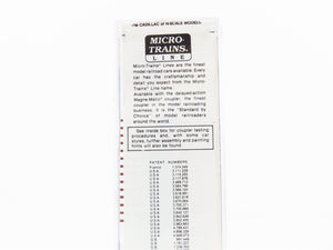 N Scale Micro-Trains MTL 45140 PRR Pennsylvania 50' Flat Car 470182