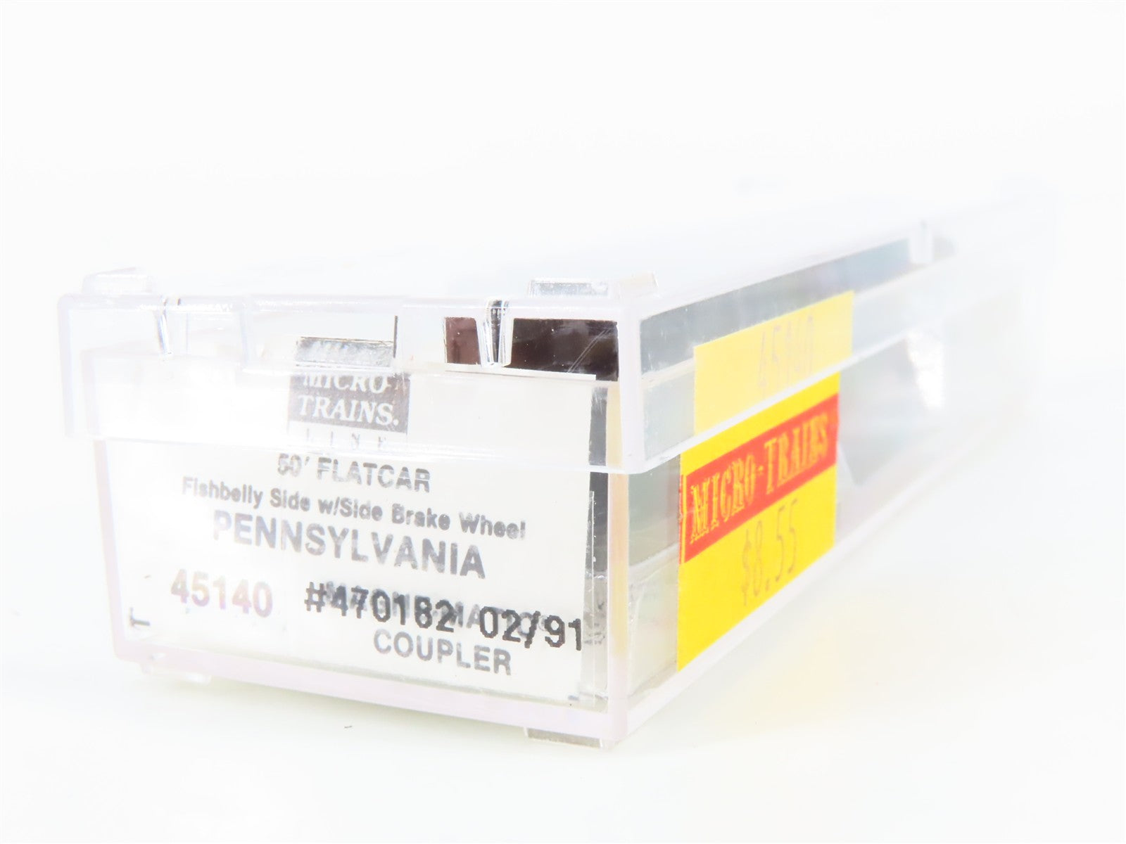 N Scale Micro-Trains MTL 45140 PRR Pennsylvania 50' Flat Car 470182