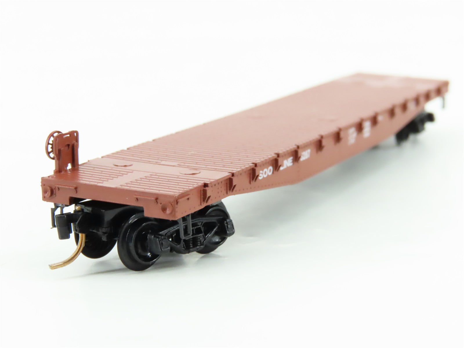 N Scale Micro-Trains MTL 45110 Soo Line 50' Flat Car 5287