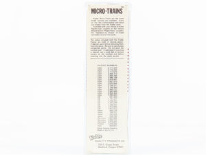 N Scale Micro-Trains MTL 45110 Soo Line 50' Flat Car 5287