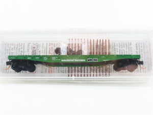 N Scale Micro-Trains MTL 45200 BN Burlington Northern 50' Flat Car 612743