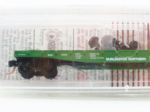 N Scale Micro-Trains MTL 45200 BN Burlington Northern 50' Flat Car 612743