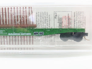 N Scale Micro-Trains MTL 45200 BN Burlington Northern 50' Flat Car 612765