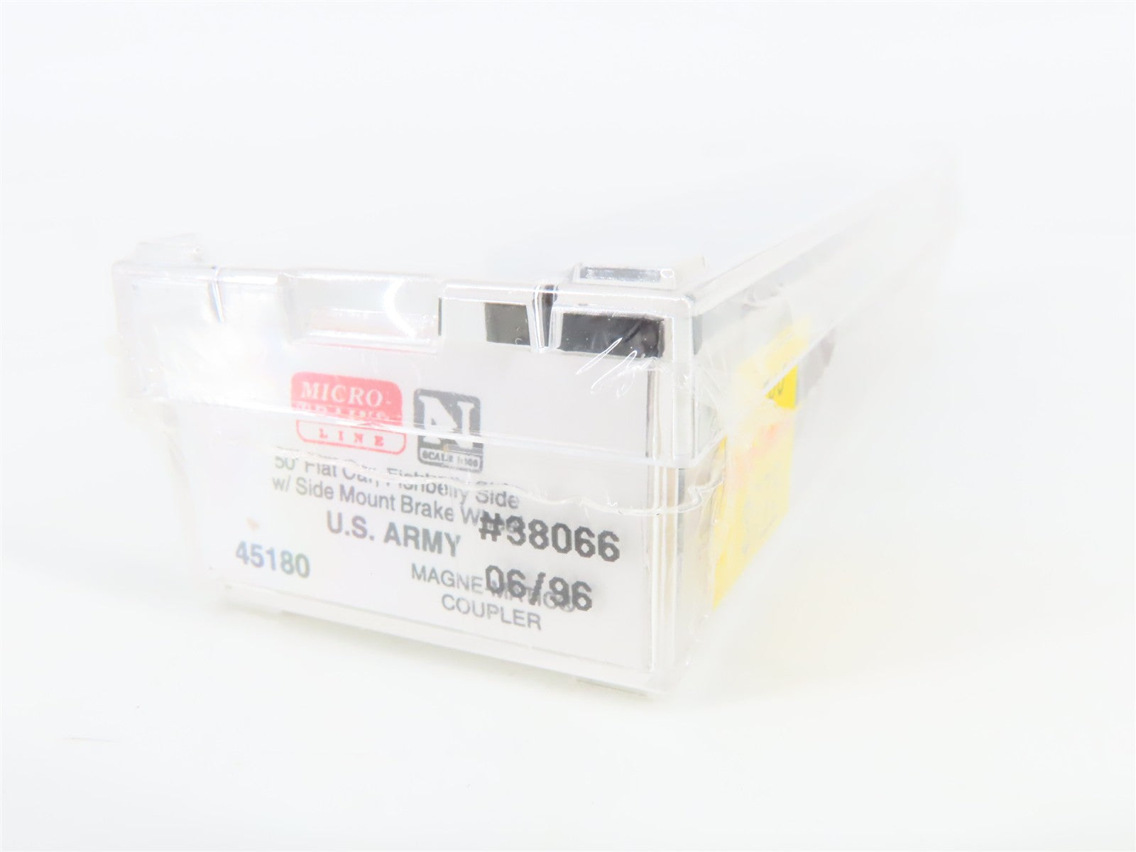 N Scale Micro-Trains MTL 45180 USAX U.S. Army 50' Flat Car 38066