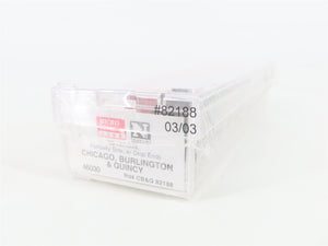 N Scale Micro-Trains MTL 46030 CB&Q Chicago, Burlington & Quincy Gondola 82188