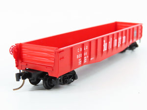 N Scale Micro-Trains MTL 46030 CB&Q Burlington 50' Drop End Steel Gondola 82044