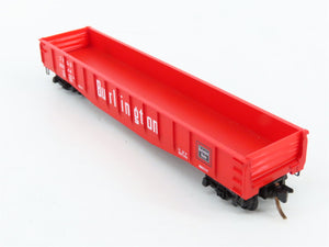 N Scale Micro-Trains MTL 46030 CB&Q Burlington 50' Drop End Steel Gondola 82044