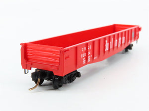 N Scale Micro-Trains MTL 46030 CB&Q Burlington 50' Drop End Steel Gondola 82044