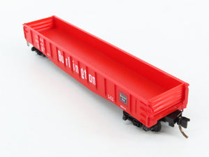 N Scale Micro-Trains MTL 46030 CB&Q Burlington 50' Drop End Steel Gondola 82044