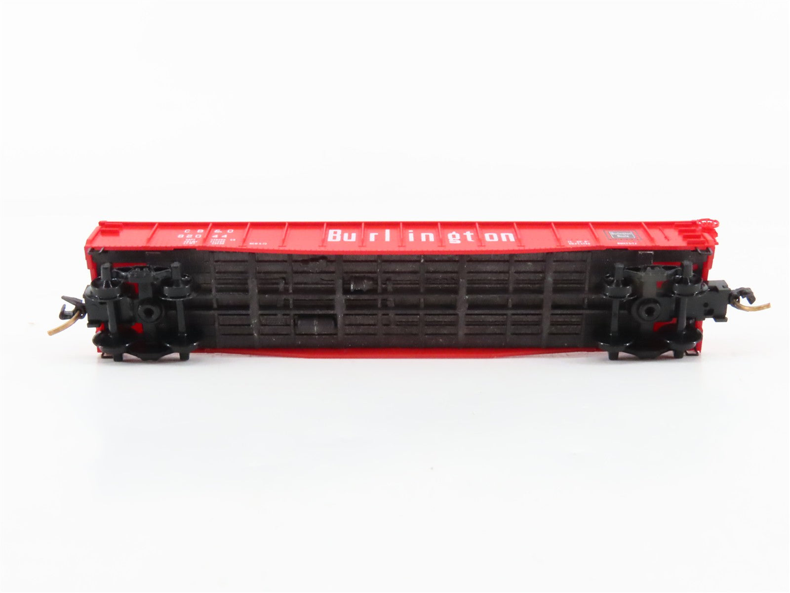 N Scale Micro-Trains MTL 46030 CB&Q Burlington 50' Drop End Steel Gondola 82044