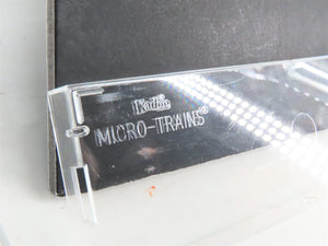 N Scale Micro-Trains MTL 46030 CB&Q Burlington 50' Drop End Steel Gondola 82044