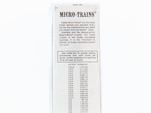 N Scale Micro-Trains MTL 46030 CB&Q Burlington 50' Drop End Steel Gondola 82044