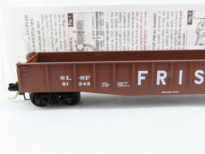 N Scale Micro-Trains MTL 46230 SL-SF Frisco 50' Fishbelly Sides Gondola 51245