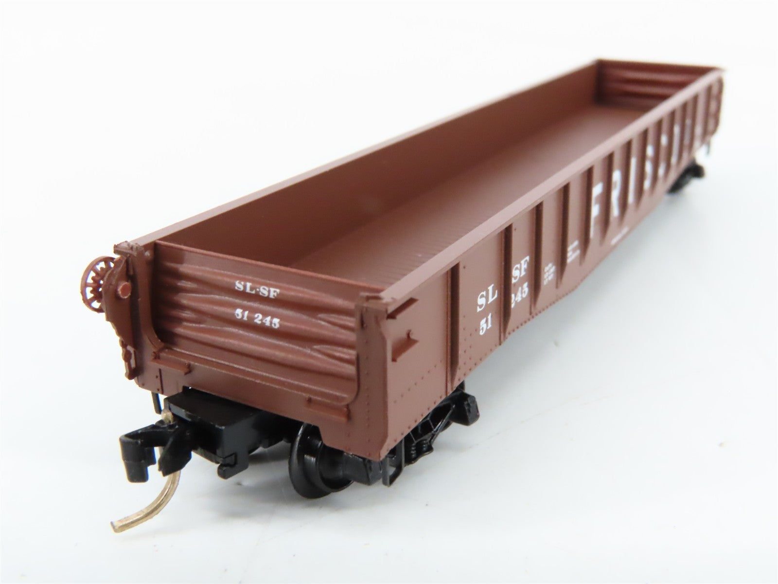 N Scale Micro-Trains MTL 46230 SL-SF Frisco 50' Fishbelly Sides Gondola 51245