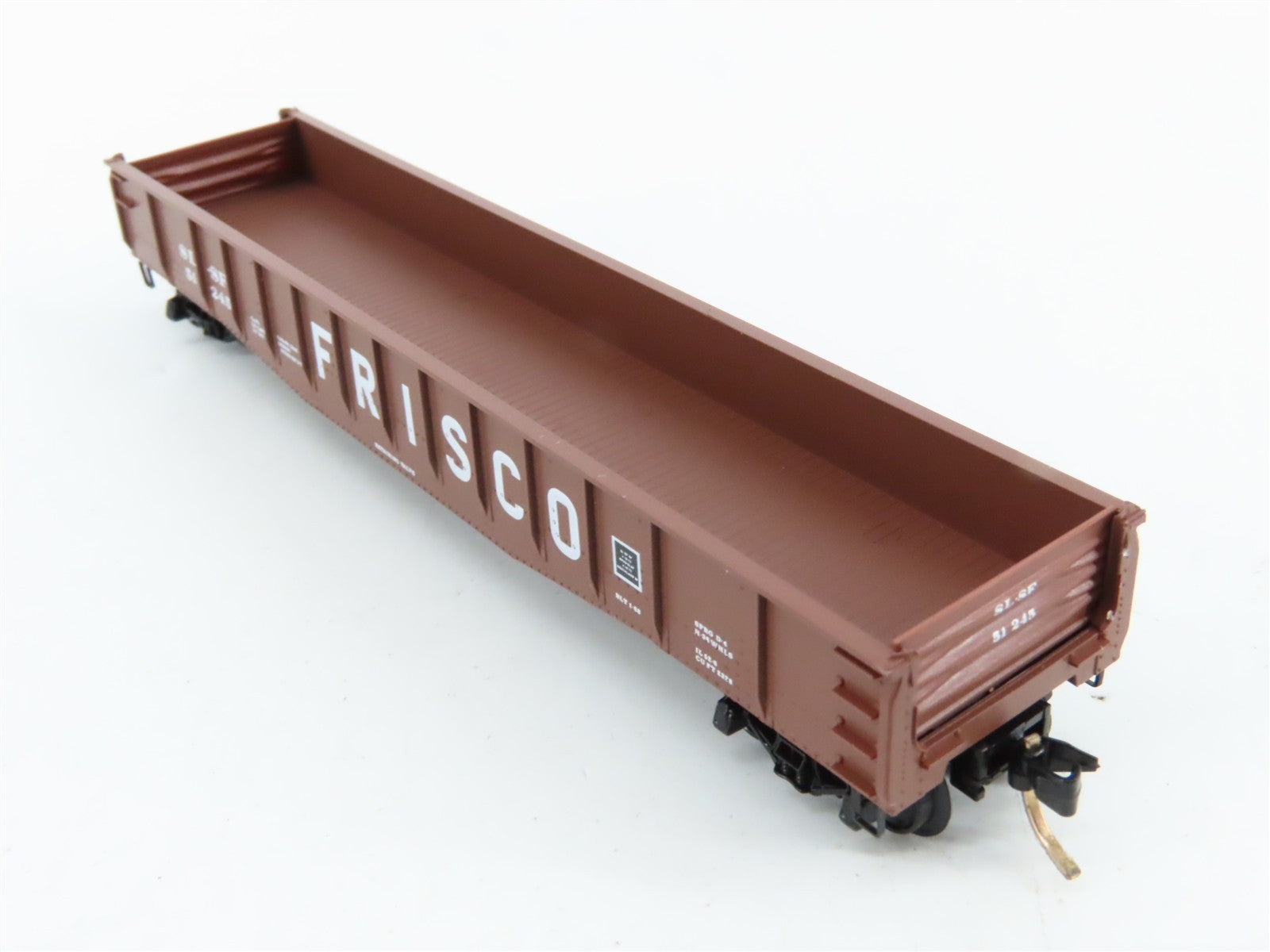N Scale Micro-Trains MTL 46230 SL-SF Frisco 50' Fishbelly Sides Gondola 51245