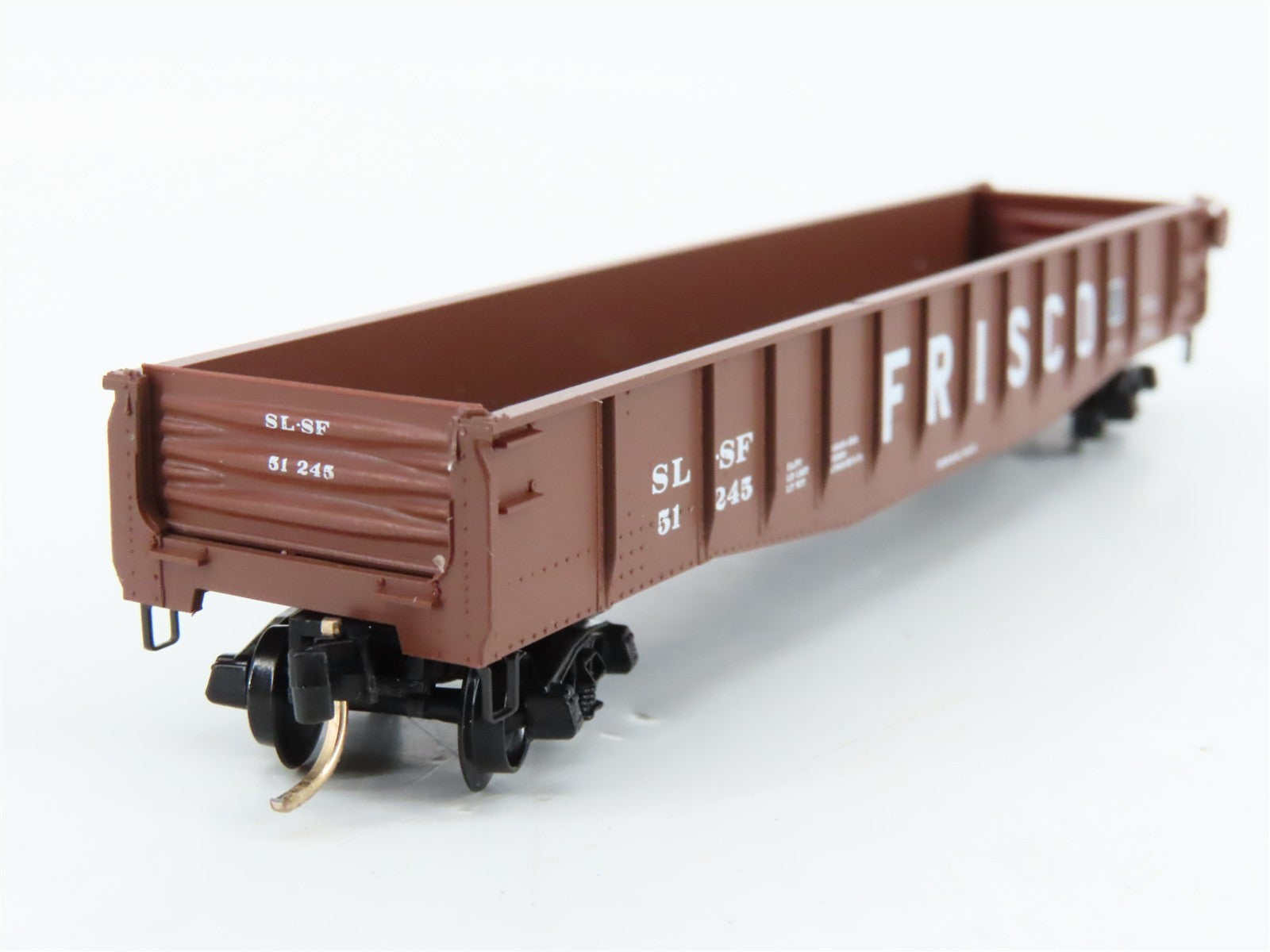 N Scale Micro-Trains MTL 46230 SL-SF Frisco 50' Fishbelly Sides Gondola 51245