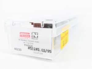N Scale Micro-Trains MTL 46230 SL-SF Frisco 50' Fishbelly Sides Gondola 51245