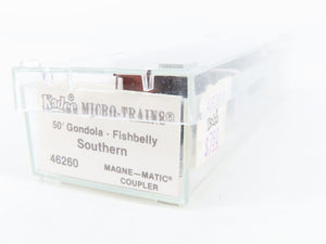 N Scale Kadee Micro-Trains MTL 46260 Southern 50' Fishbelly Gondola 60053