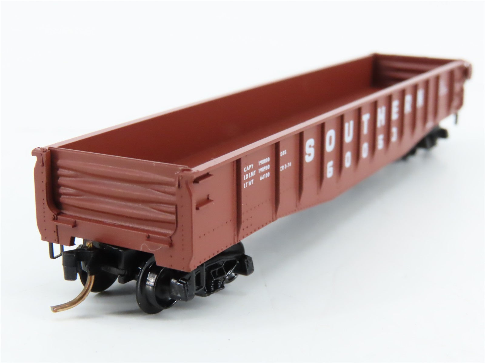 N Scale Micro-Trains MTL 46260 Southern 50' Fishbelly Gondola 60053