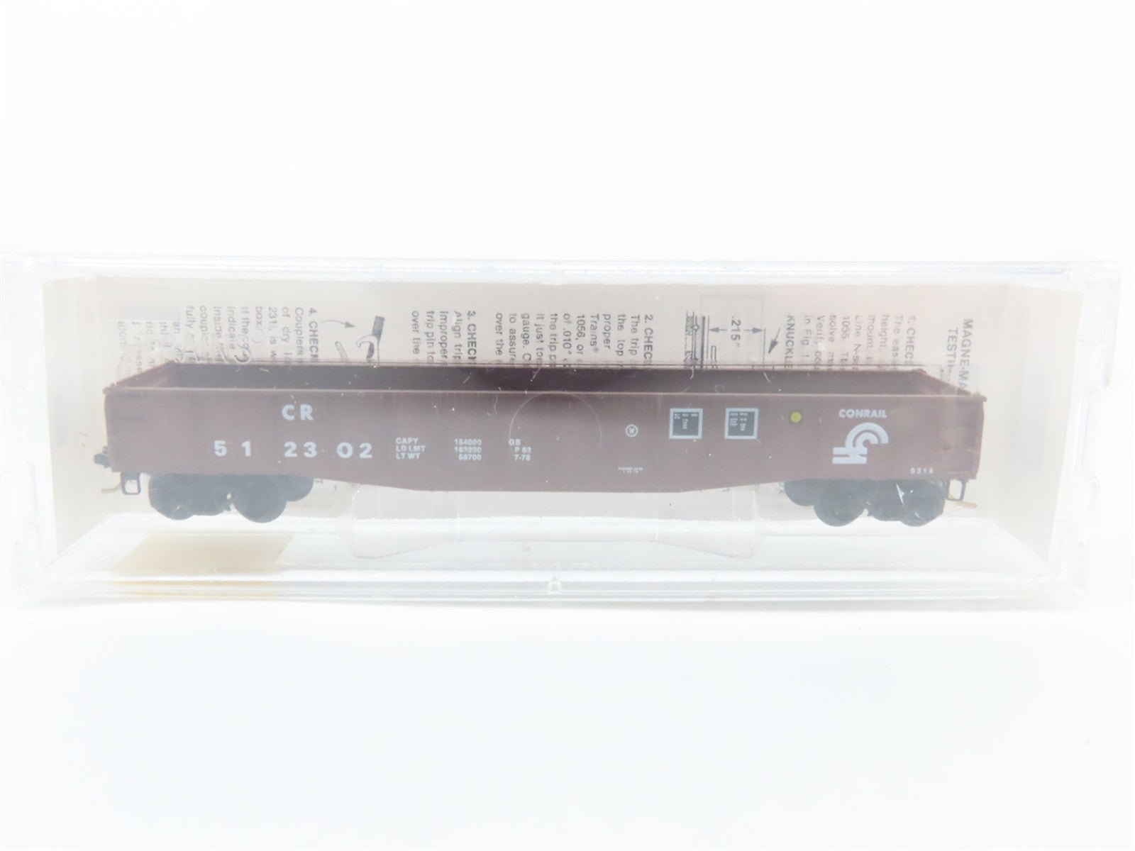 N Scale Micro-Trains MTL 46320 CR Conrail 50' Gondola 512302
