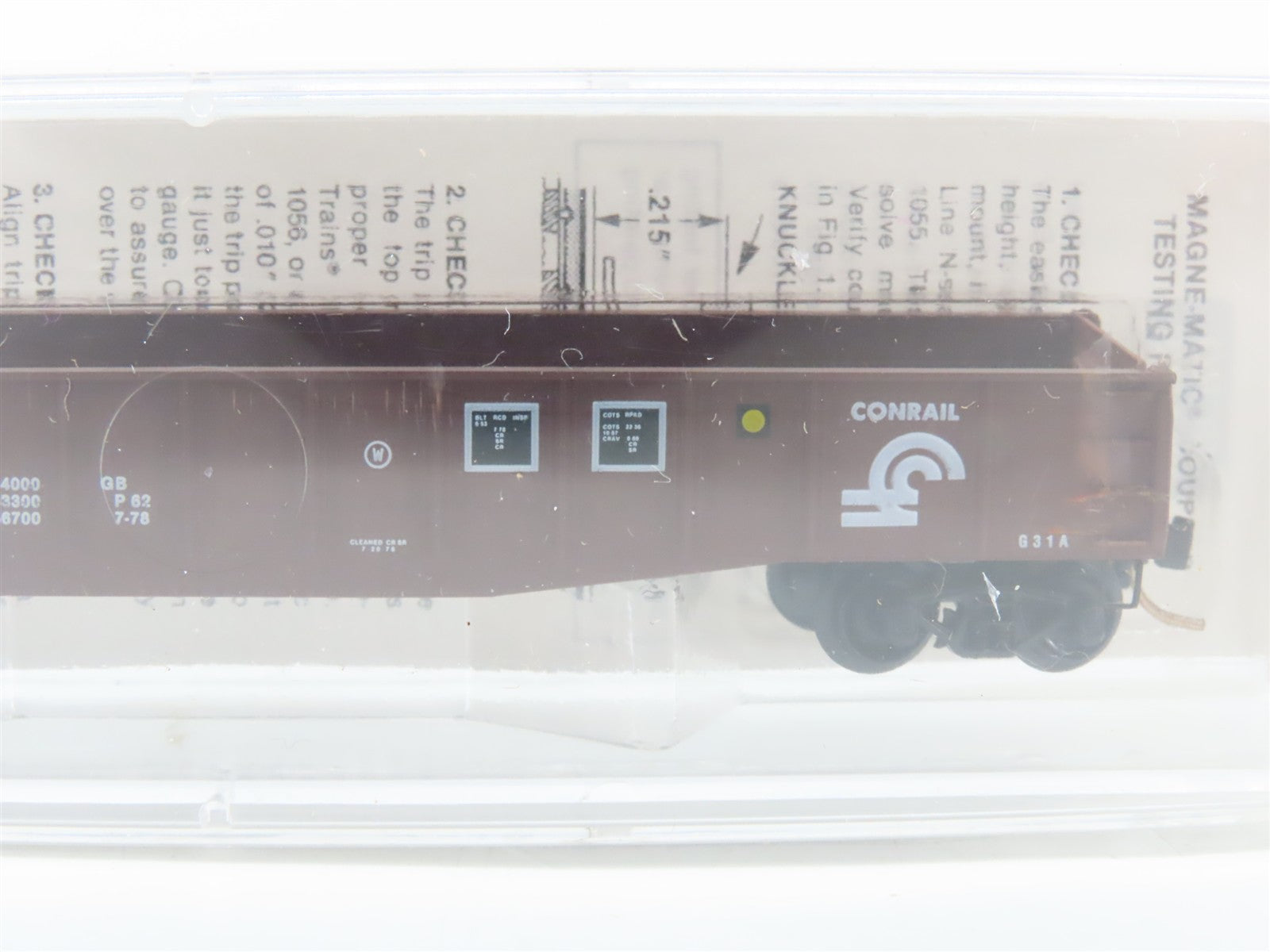 N Scale Micro-Trains MTL 46320 CR Conrail 50' Gondola 512302