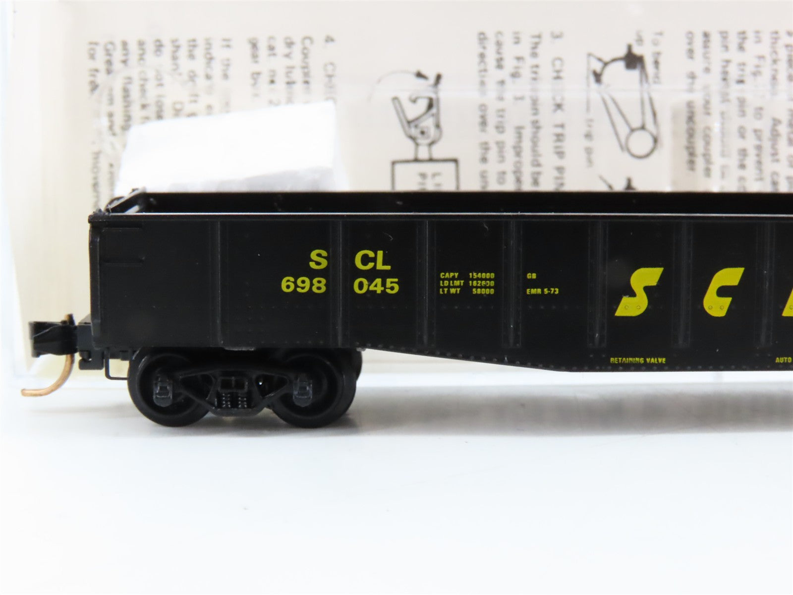 N Scale Micro-Trains MTL 46210 SCL Seaboard Coast Line 50' Gondola 698045