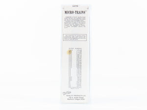 N Scale Micro-Trains MTL 46210 SCL Seaboard Coast Line 50' Gondola 698045