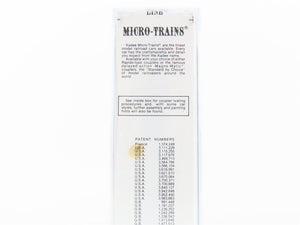 N Scale Micro-Trains MTL 46210 SCL Seaboard Coast Line 50' Gondola 698045
