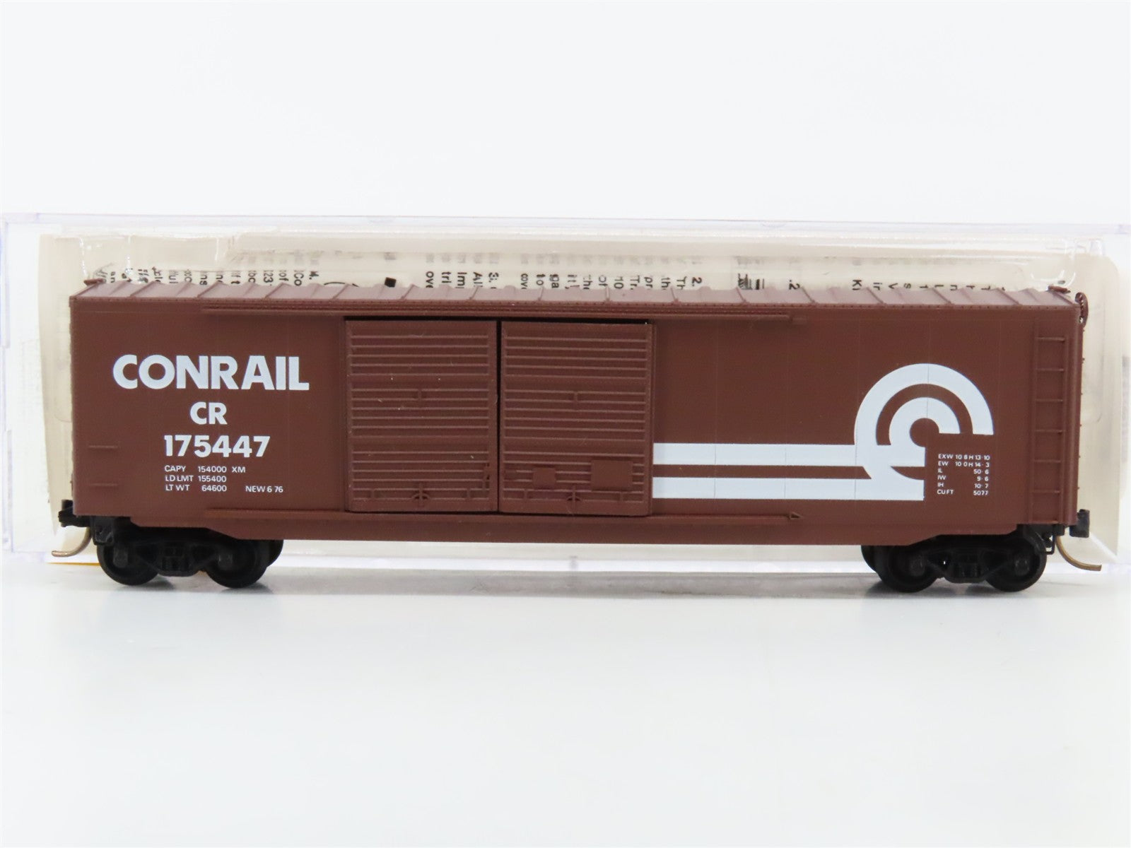N Scale Micro-Trains MTL 37010 CR Conrail 50' Box Car 175447
