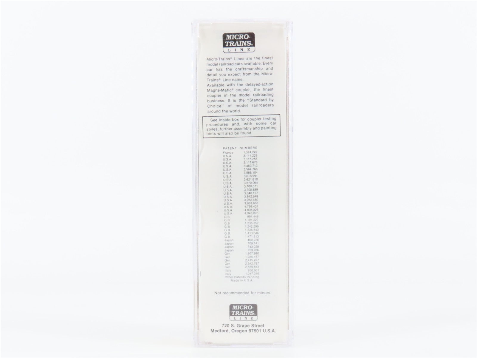 N Scale Micro-Trains MTL 37010 CR Conrail 50' Box Car 175447