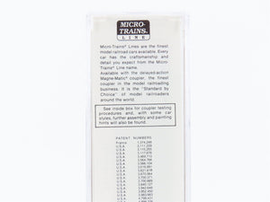 N Scale Micro-Trains MTL 37010 CR Conrail 50' Box Car 175447