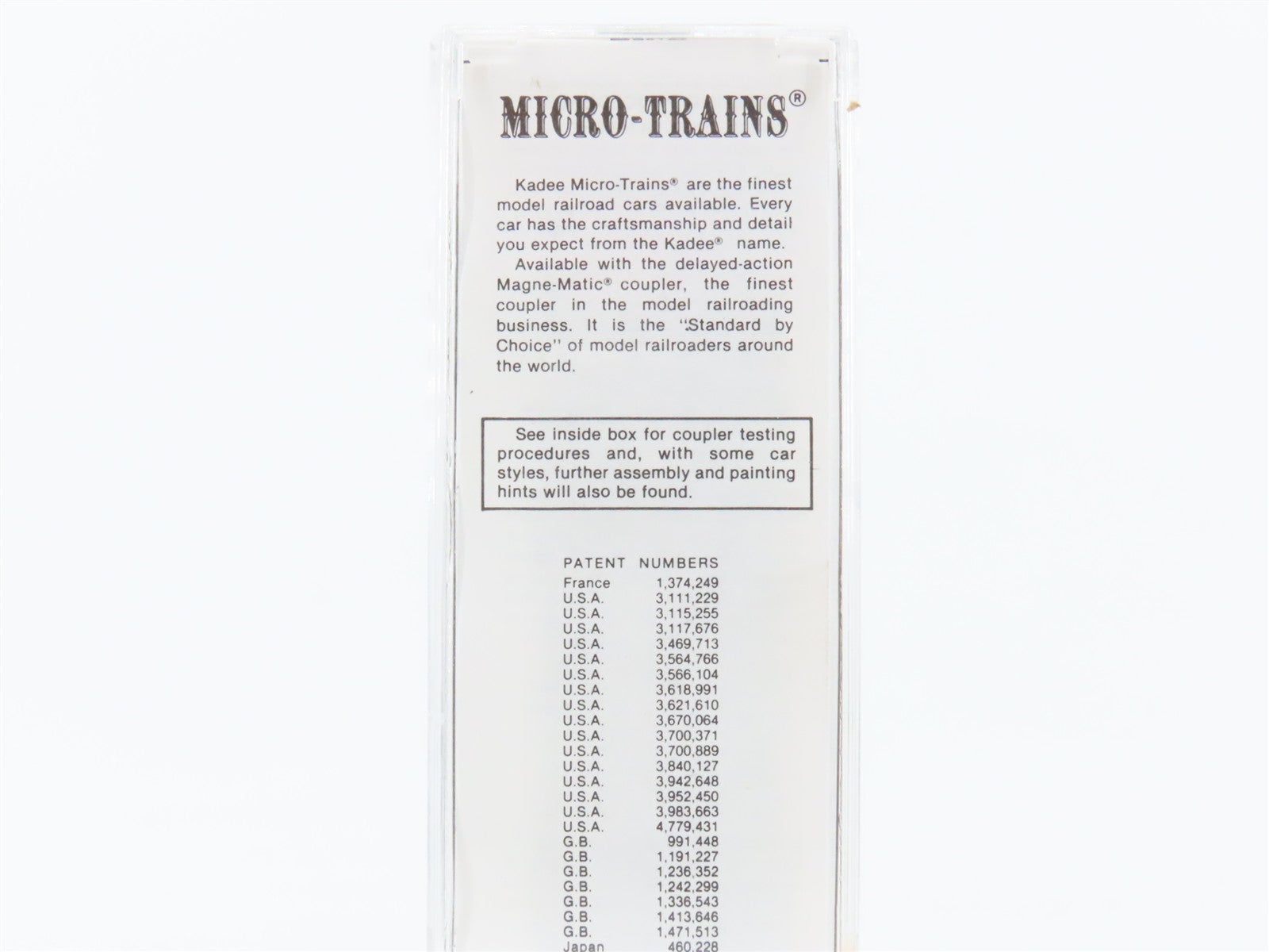 N Scale Micro-Trains MTL 37010 CR Conrail 50' Box Car 175141