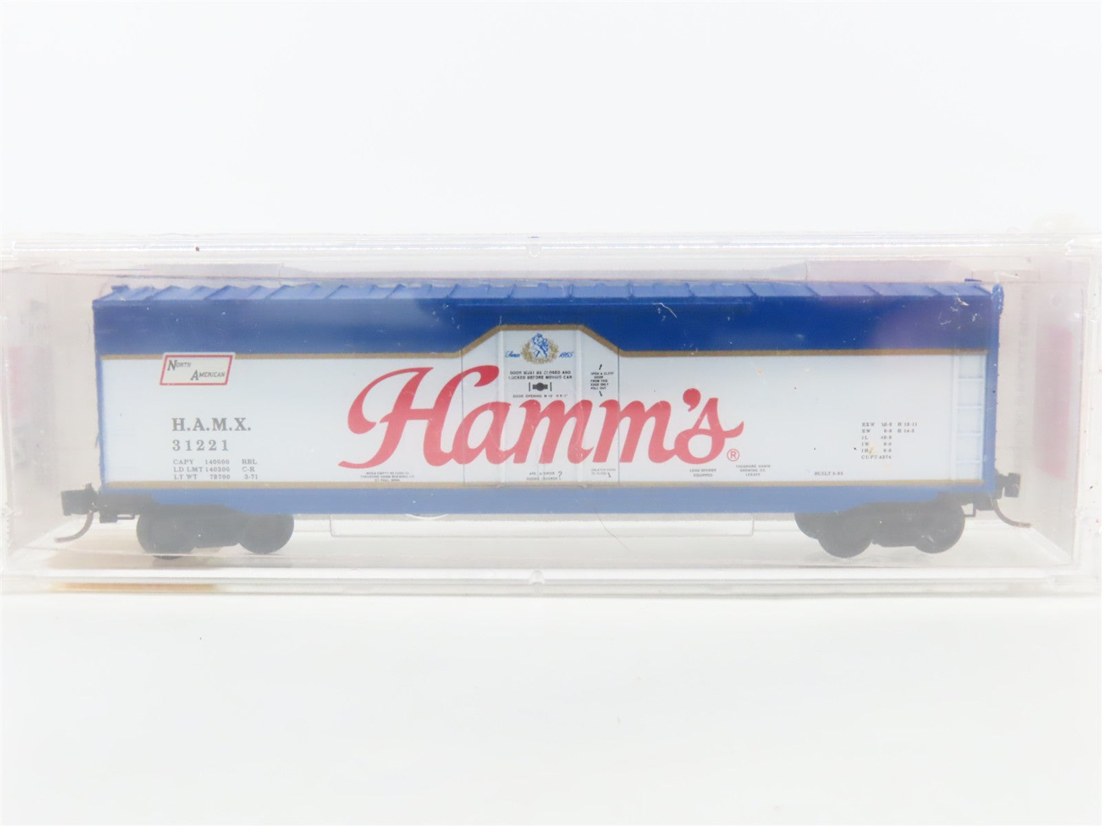 N Scale Micro-Trains MTL 38230 HAMX Theodore Hamm Brewing Company Box Car 31221