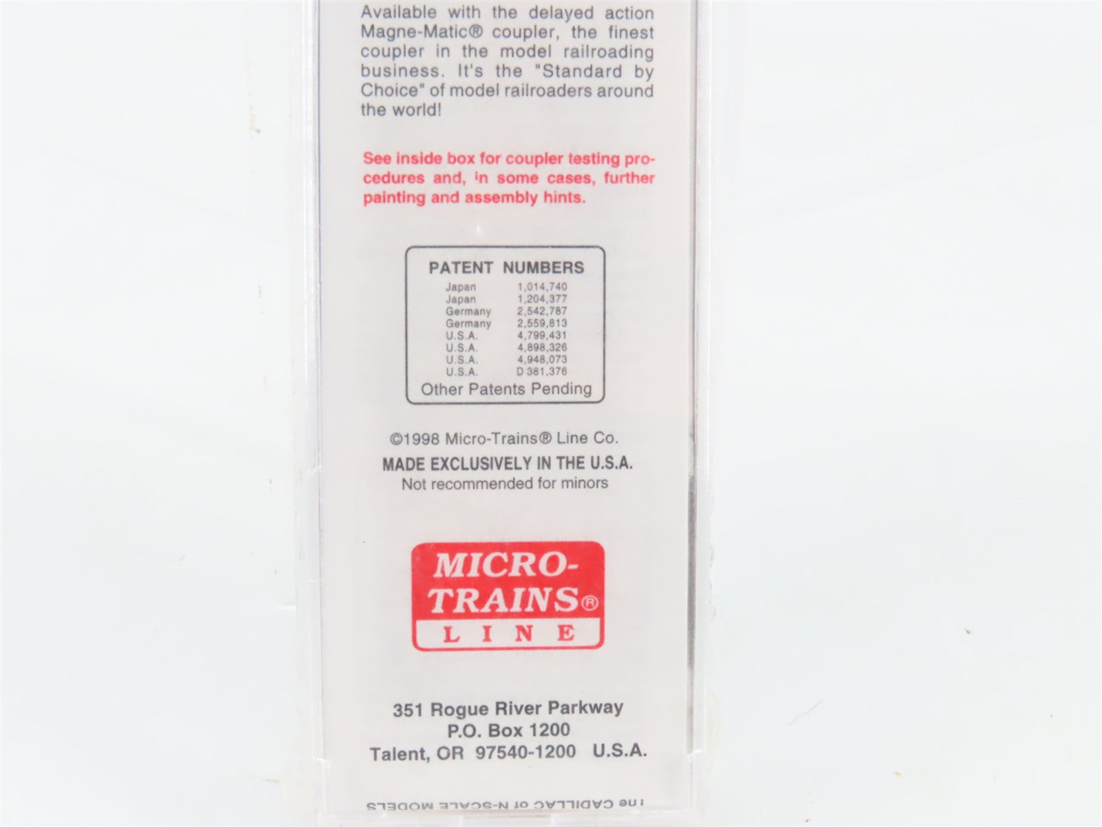 N Scale Micro-Trains MTL 38230 HAMX Theodore Hamm Brewing Company Box Car 31221