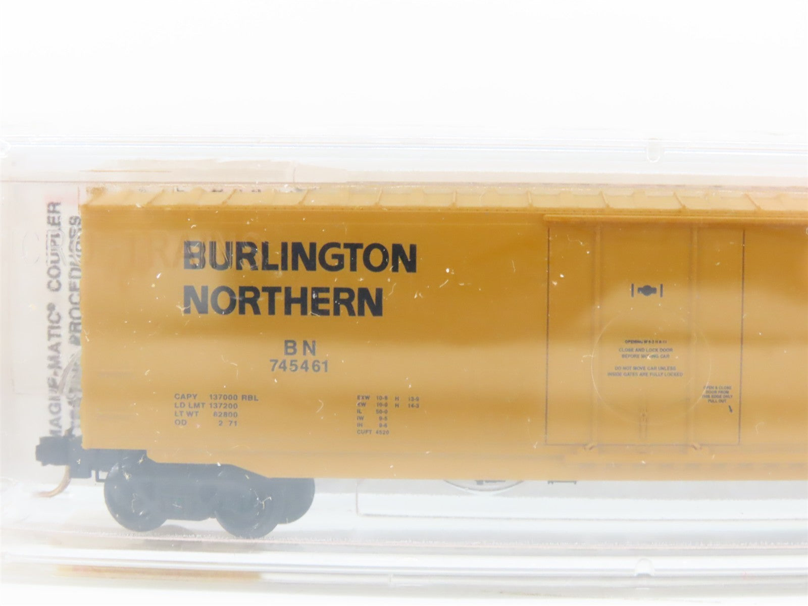 N Scale Micro-Trains MTL 38160 BN Burlington Northern 50' Box Car 745461