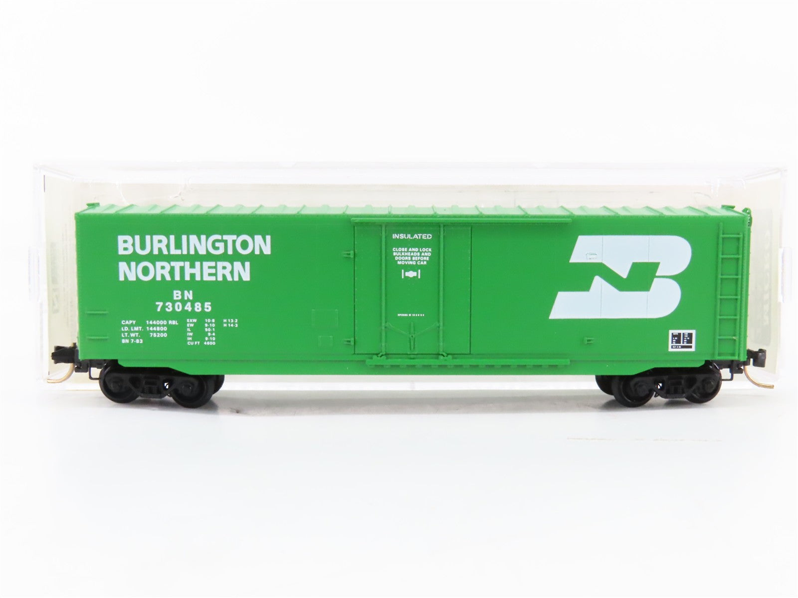 N Scale Micro-Trains MTL 38200 BN Burlington Northern 50' Box Car 730485
